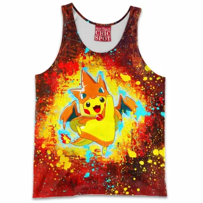 Anime Tank-Top, Pikachu Tank-Top, Pokemon Tank-Top