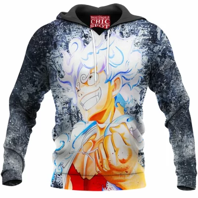 Anime Hoodie, One Piece Hoodie, Monkey D Luffy Hoodie