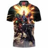 Avengers Polo Shirt, Comic Polo Shirt