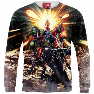 Comic Sweatshirt, Superhero Sweatshirt