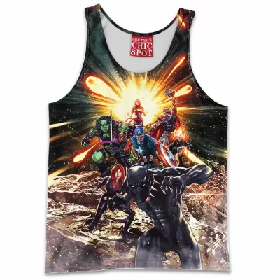 Avengers Tank-Top, Comic Tank-Top