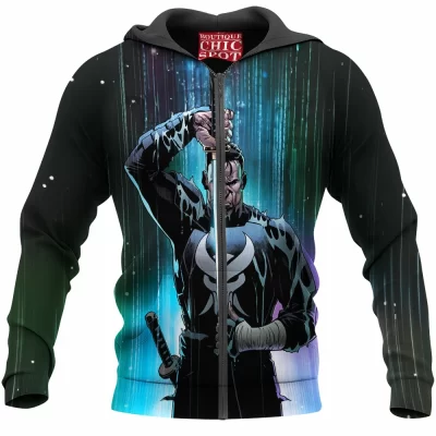 Comic Zip-Hoodie, Punisher Zip-Hoodie