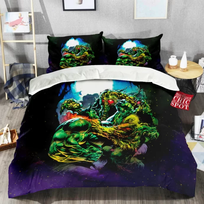 Hulk Man-Thing Bedding Set