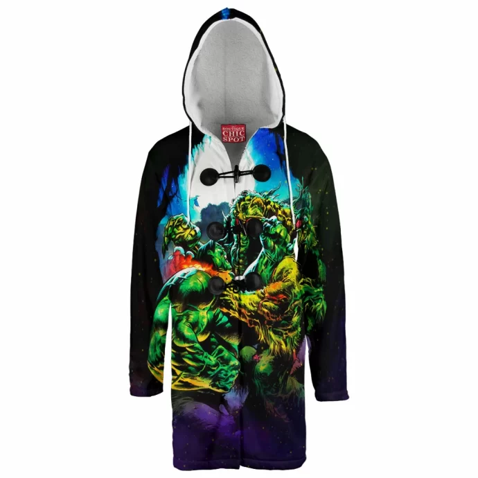 Hulk Man-Thing Hooded Cloak Coat