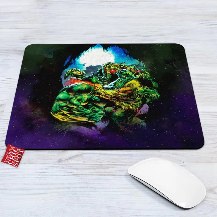 Hulk Man-Thing Mouse Pad