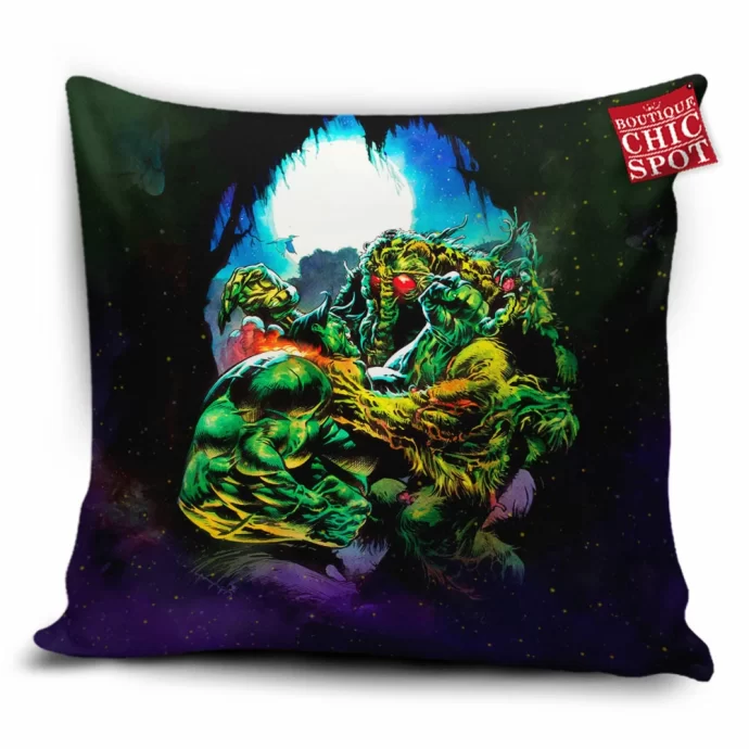 Hulk Man-Thing Pillow Cover