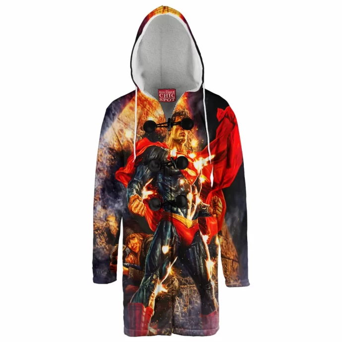 Superman Hooded Cloak Coat