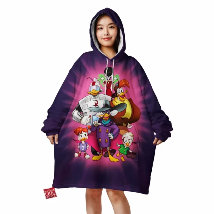 Darkwing Duck Blanket Hoodie