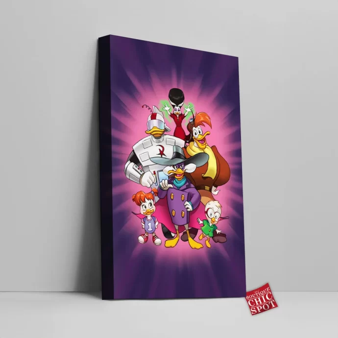 Darkwing Duck Canvas Wall Art