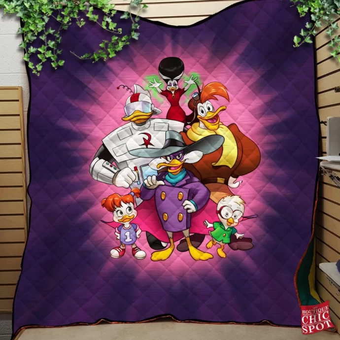 Darkwing Duck Quilt Blanket