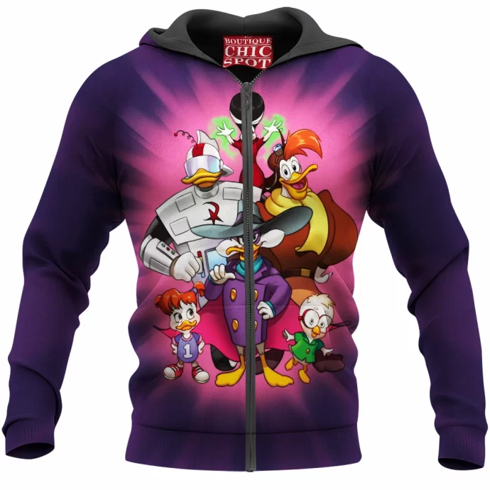 Darkwing Duck Zip Hoodie