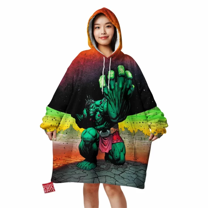 Hulk Blanket Hoodie