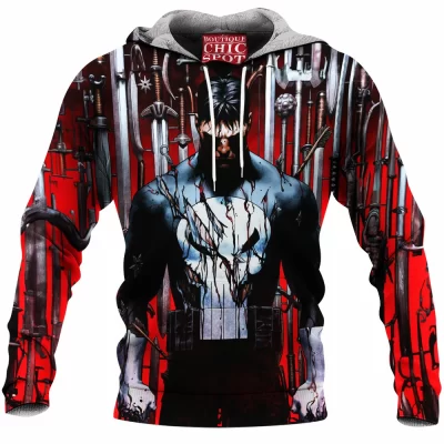 Comic Fleece-Hoodie, Punisher Fleece-Hoodie