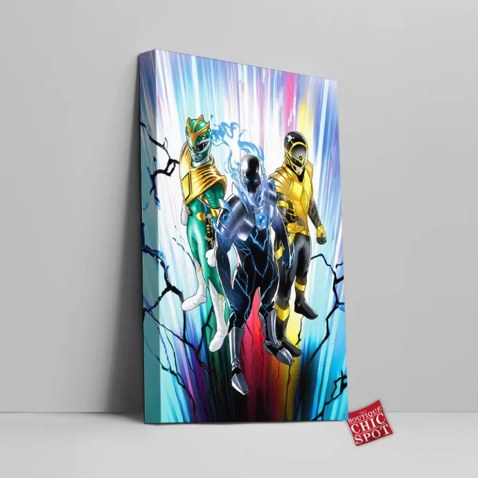 Mighty Morphin Power Rangers Canvas Wall Art