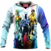 Mighty Morphin Power Rangers Fleece-Hoodie