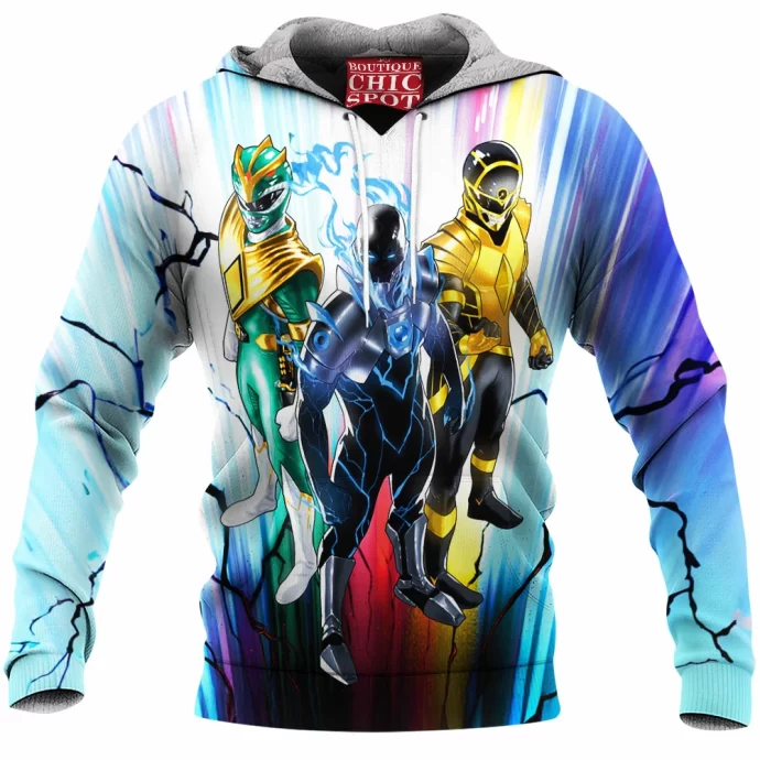 Mighty Morphin Power Rangers Fleece Hoodie