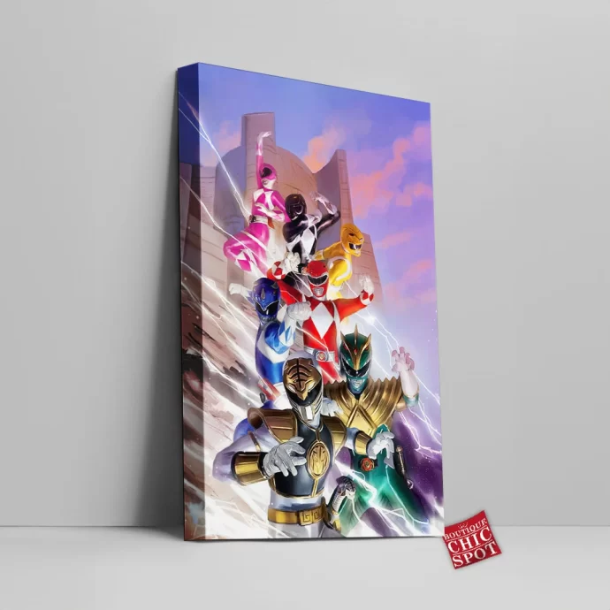 Mighty Morphin Power Rangers Canvas Wall Art