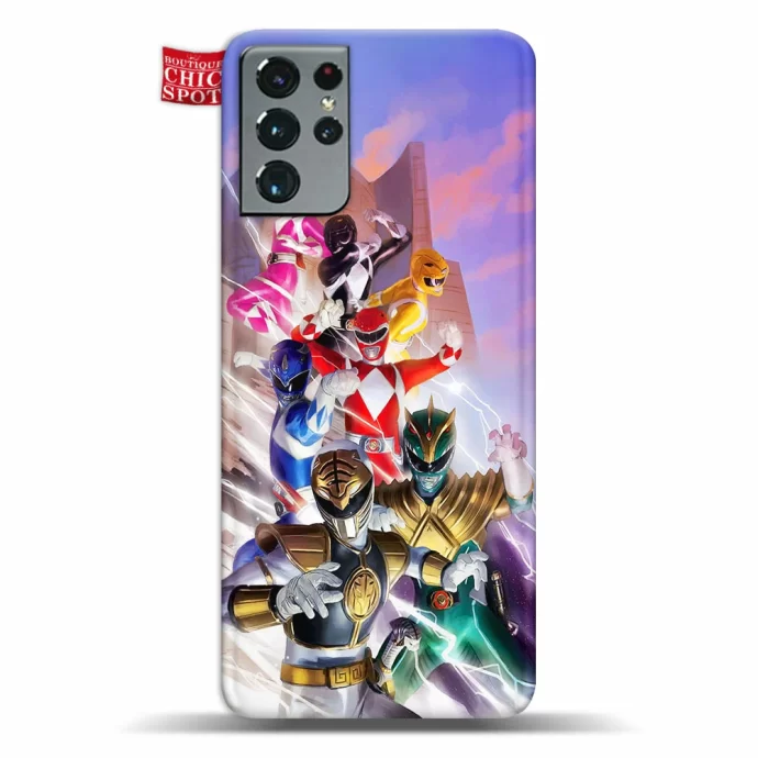 Mighty Morphin Power Rangers Phone Case Samsung