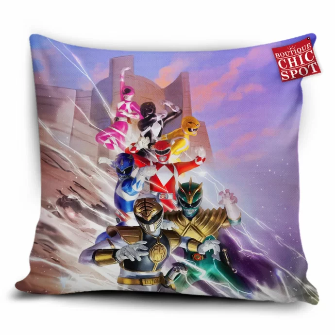 Mighty Morphin Power Rangers Pillow Cover