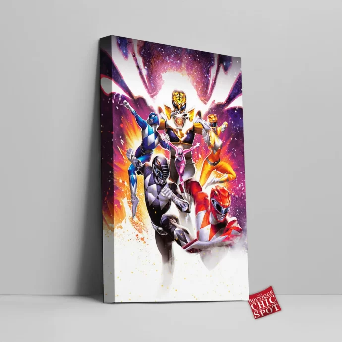 Mighty Morphin Power Rangers Canvas Wall Art