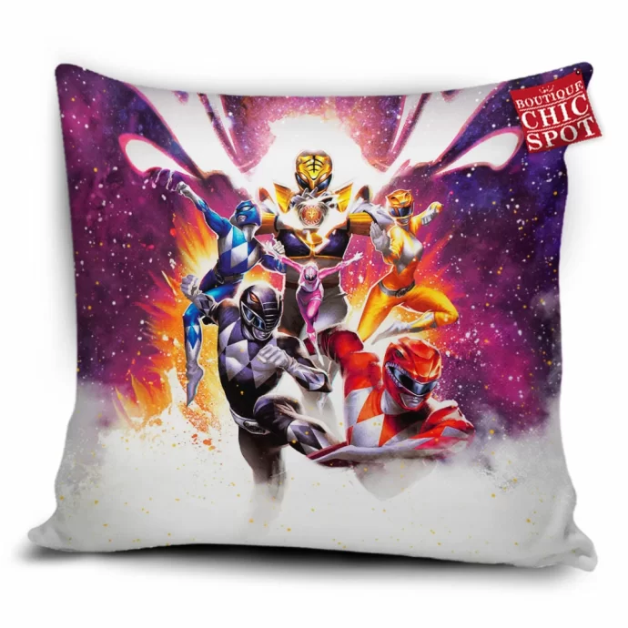 Mighty Morphin Power Rangers Pillow Cover