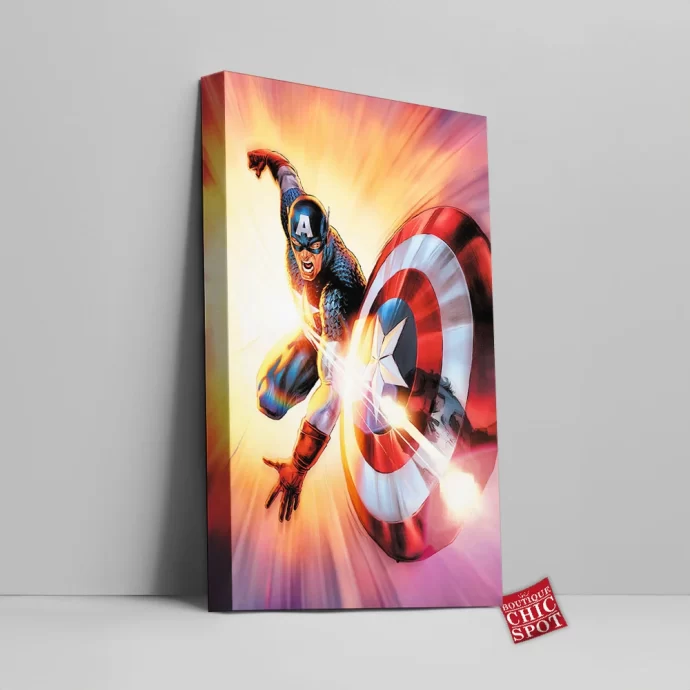 Captain America Canvas Wall Art