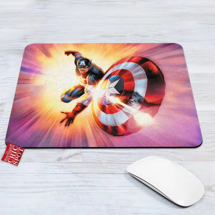 Captain America Mouse Pad