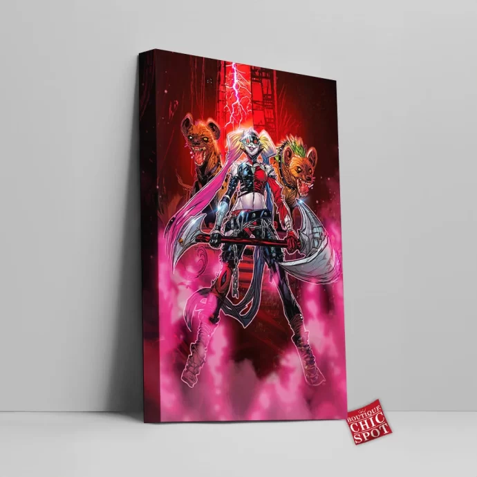 Harley Quinn Canvas Wall Art