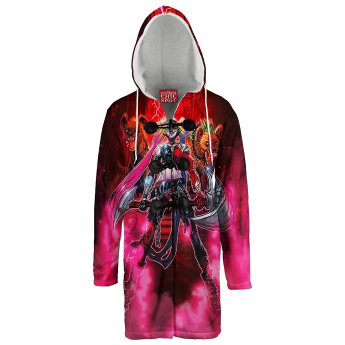 Harley Quinn Hooded Cloak Coat