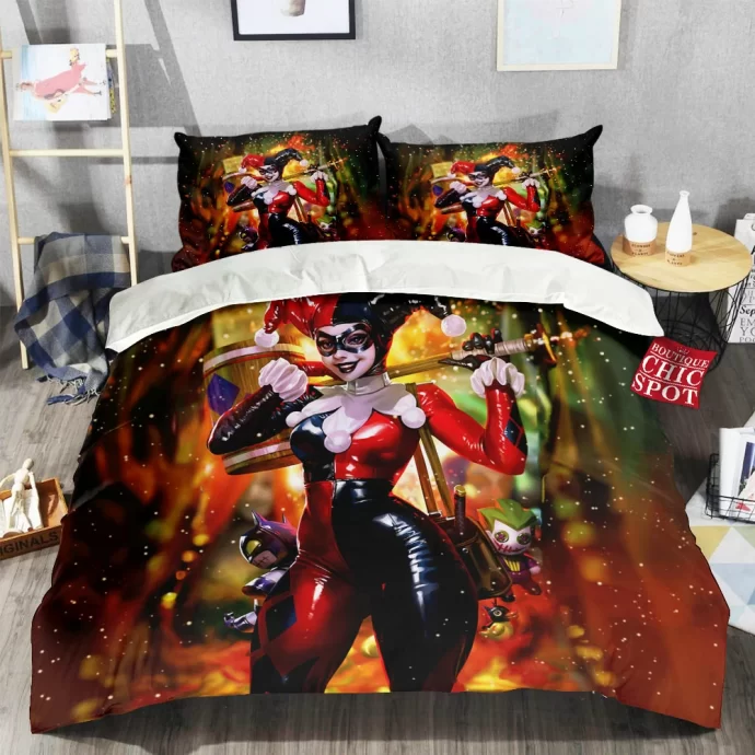 Harley Quinn Bedding Set