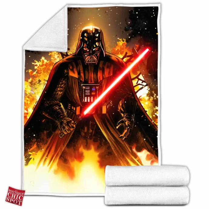 Darth Vader Fleece Blanket