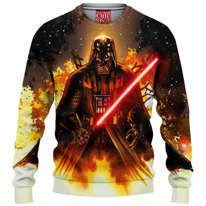 Darth Vader Knitted Sweater