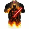 Darth Vader Polo Shirt, Sci-Fi Polo Shirt, Star Wars Polo Shirt