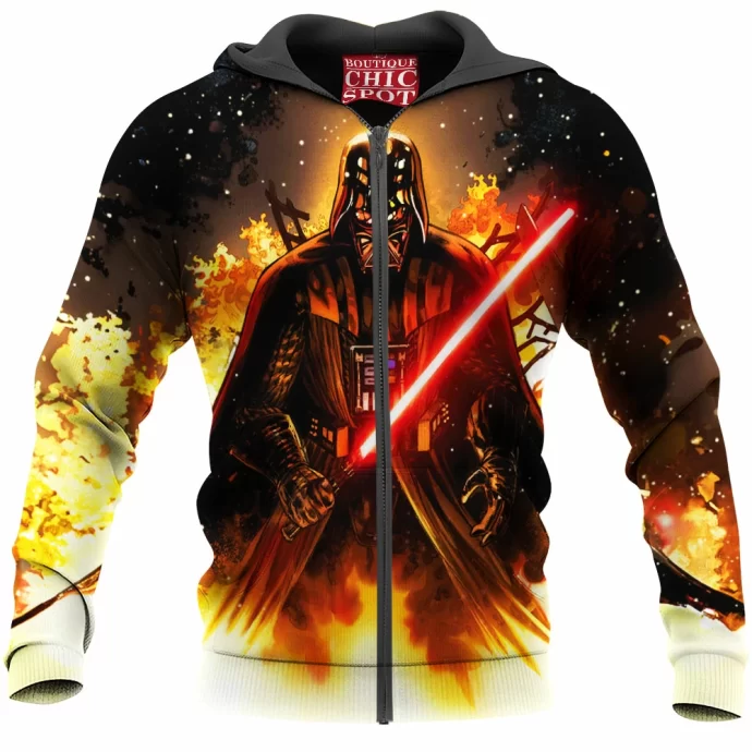 Darth Vader Zip Hoodie