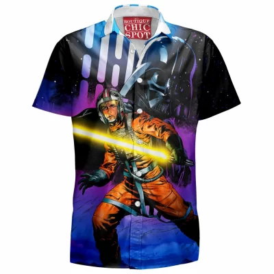 Sci-Fi Hawaiian-Shirt, Star Wars Hawaiian-Shirt