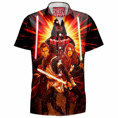 Sci-Fi Hawaiian-Shirt, Star Wars Hawaiian-Shirt