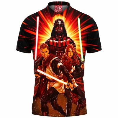 Sci-Fi Shirt, Sci-Fi Polo Shirt, Star Wars Polo Shirt