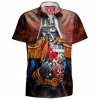 Darth Vader Hawaiian-Shirt, Sci-Fi Hawaiian-Shirt, Star Wars Hawaiian-Shirt