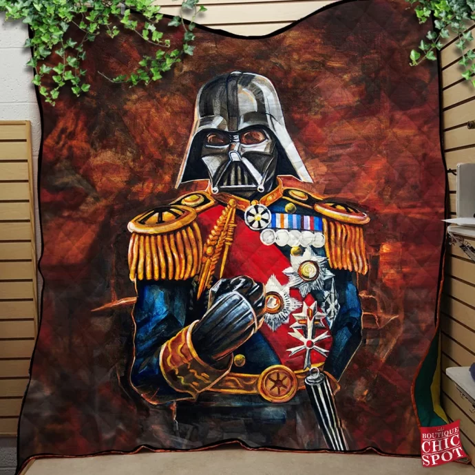 Darth Vader Quilt Blanket