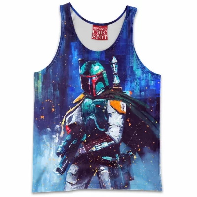 Boba Fett Tank-Top, Sci-Fi Tank-Top, Star Wars Tank-Top