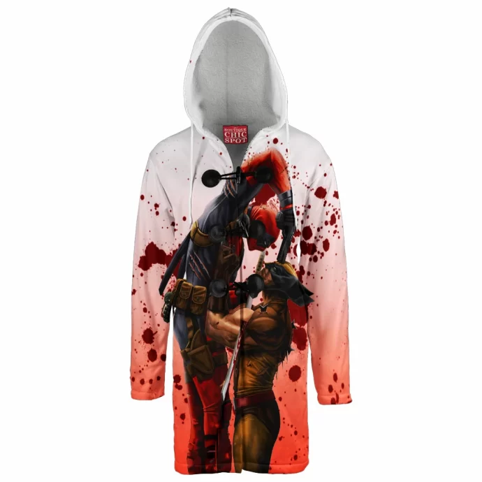 Wolverine Deadpool Hooded Cloak Coat