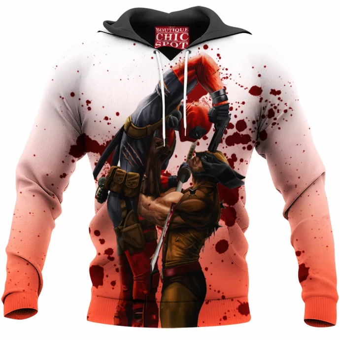 Wolverine Deadpool Hoodie