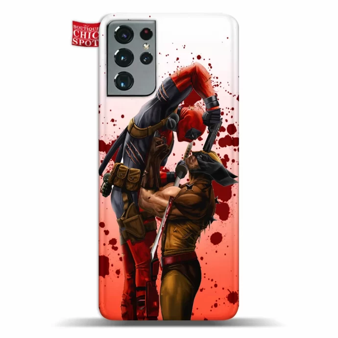 Wolverine Deadpool Phone Case Samsung