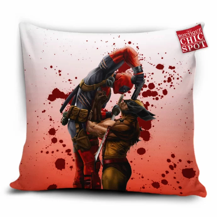 Wolverine Deadpool Pillow Cover