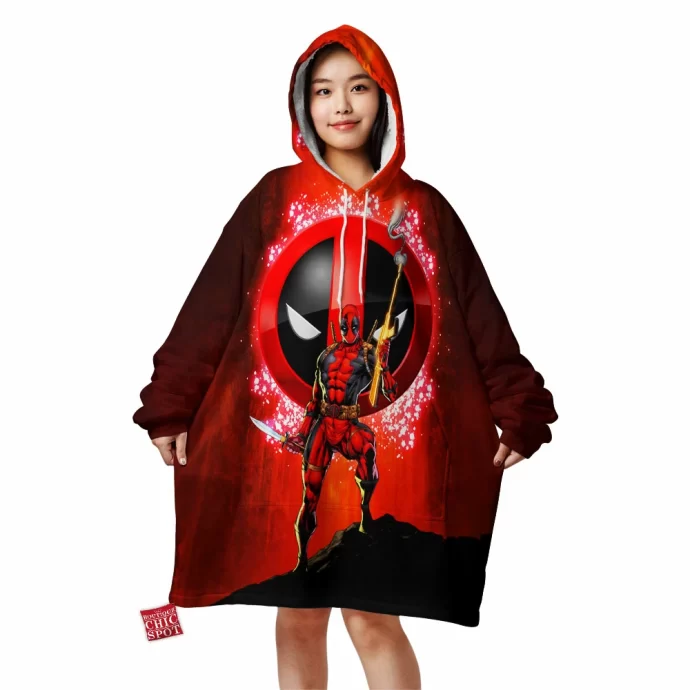 Deadpool Blanket Hoodie