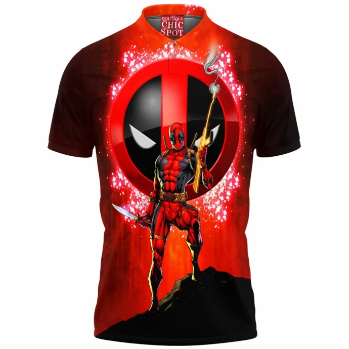 Deadpool Polo Shirt