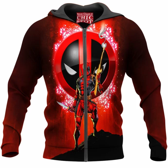 Deadpool Zip Hoodie