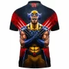 Comic Polo Shirt, Wolverine Polo Shirt, X-men Polo Shirt