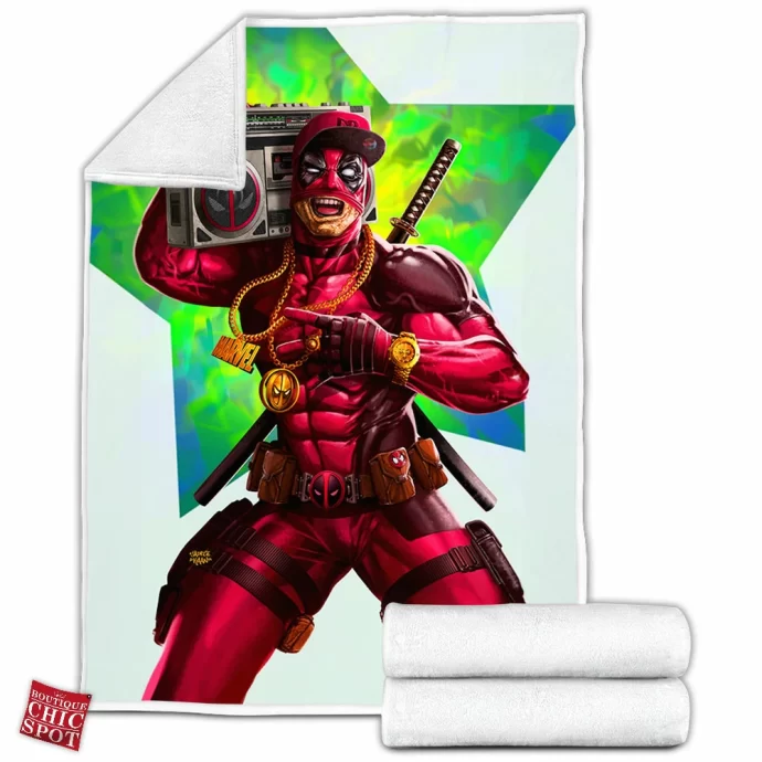 Deadpool Fleece Blanket