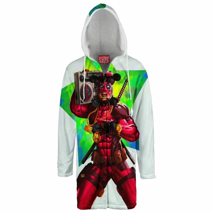 Deadpool Hooded Cloak Coat